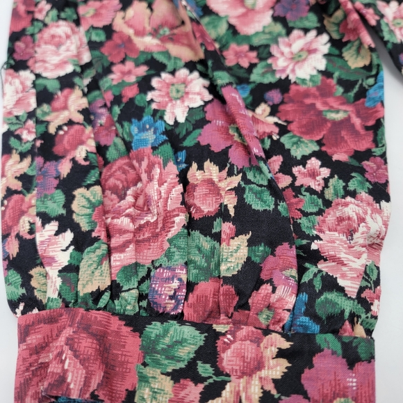 Vintage Made With Tender Loving Care by OMI Floral Top & Pants Set Size 10 - Picture 10 of 12